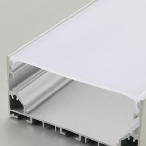 アルミ型材を販売する熱発光LED発光条を販売し、金属製の帽子を押し付ける