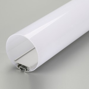 LEDチューブストリップライトプロファイルのためのアルミニウム押出