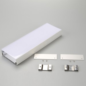 工場カスタマイズされた1m LEDストリップアルミチャンネルのプロファイル